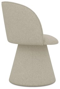 Бежов тапициран трапезен стол Maia – Makamii