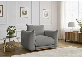 Сиво кресло Ernest – Bobochic Paris