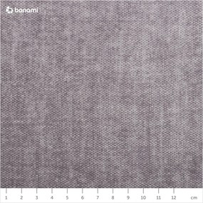 Светлосиво тапицирано двойно легло с решетка и място за съхранение 180x200 cm Jade - Bobochic Paris