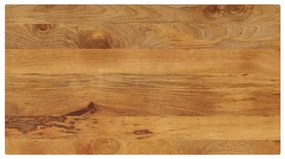 371658 vidaXL Плот за маса, 120x50x3,8 см, правоъгълен, манго масив