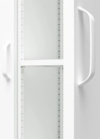 Бял метален гардероб 90x185 cm Mission District - Støraa