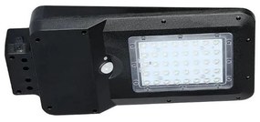 LED соларна улична лампа със сензор LED/15W/7,4V 6000K IP65 5400 mAh