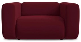 Бордо кадифено кресло Ekahi – Makamii