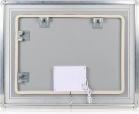 Стенно огледало със светлина 90x70 cm Zenith – Bonami Essentials