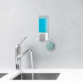 Бял диспенсър за сапун, монтиран на стена, 500 ml - Compactor