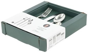 Стоманен прибори за хранене 16 бр. в матово сребрист цвят – Bitz