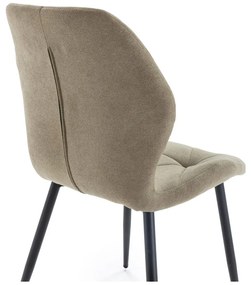 Трапезни столове в цвят каки в комплект от 4 броя Luna - Marckeric