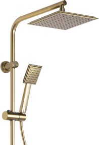 Комплект за душ Rea Bravo Brush Gold