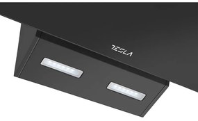 Абсорбатор за вграждане Tesla DD600AB, 190W, 1 мотор, Декоративен, 60 см, 630 м3/ч, Алуминиеви филтри, Черен
