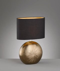 Настолна лампа F&H Foro-34φ 17β 53ψ cm-Bronze-Black