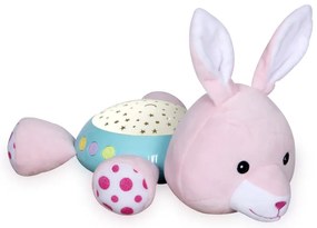 LORELLI Toys Нощна лампа с проектор ЗАЙЧЕ РОЗОВ