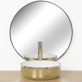 Умивалник за плот Rea SAMI GOLD WHITE