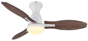 Globo 03671W - LED вентилатор GALE LED/22W/230V 3000/4500/6000K +DO