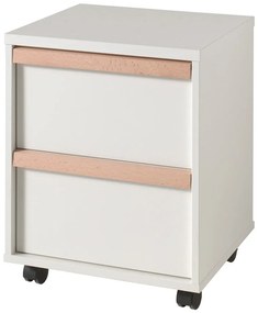 Бяло детско шкафче 48x60 cm London – Vipack