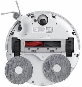 Прахосмукачка робот Roborock Q Revo Curv QRC02-00, 18500 Pa, 6400 mAh, 66W, 3D Картографиране LiDar, Станция за зареждане, Автономия до 4 часа, Бял