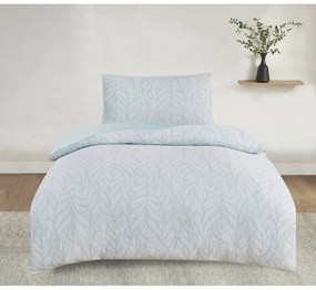 Зелено единично спално бельо от жакард 140x200 cm Florida – My House