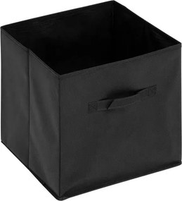 Рафт 5five Mix'n Modul, 3 отделения и 3 кутии за съхранение, 34 x 34 x 99 cm, Черен