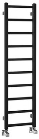 Sapho - Радиатор за баня METRO LIGHT 211 W, 30 x 114 см, матово черно