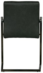 Черен трапезен стол Bas - WOOOD