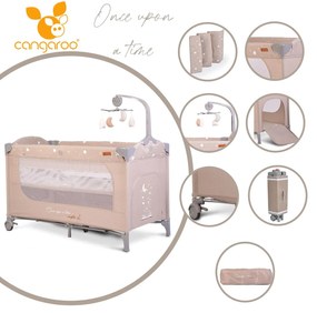 Cangaroo - Детска кошара Once upon a time 2 бежов