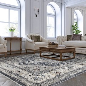Антрацитен килим 120x166 cm Sovereign - Asiatic Carpets