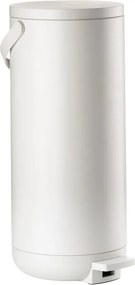 Бяло пластмасово кошче за боклук с педал 35 l Circular – Zone