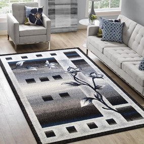 Красив килим за хол с шарка на цветя Ширина: 160 см | Дължина: 220 см