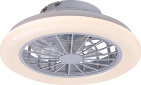 Rabalux 71348-LED Димируемо таванно осветително тяло с вентилатор LED/24W/230V 3000-6500K+ДУ