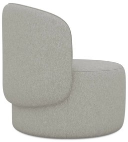 Светлосиво кресло Ipo – Makamii