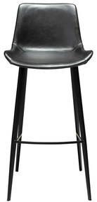 Черен бар стол от изкуствена кожа DAN-FORM Дания , височина 101 cm Hype - DAN-FORM Denmark