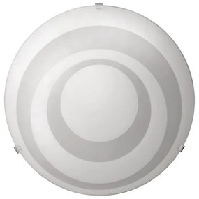 Плафониера ХАЛЕЙ, ø300, бял мат, 1xE27