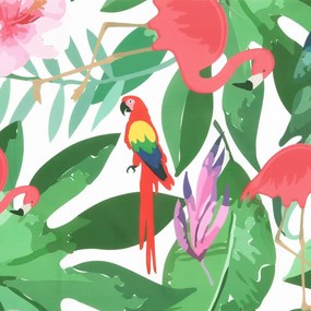 Възглавница за градинска пейка многоцветна 200x50x7 см текстил