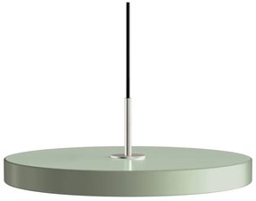 Светлозелено LED висящо осветително тяло с метален абажур ø 43 cm Asteria Medium – UMAGE