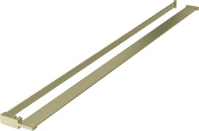 Mexen етажерка за душова стена с релса за кърпи, злато четкана - 800-02-55