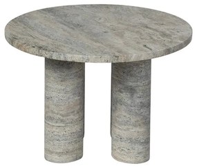 Каменна кръгла странична масичка ø 52 cm Volos – Blomus