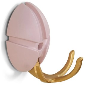 Светлорозова кука за стена Tick - Spinder Design