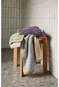 Синя и лилава памучна кърпа Dora, 50 x 100 cm - Hübsch