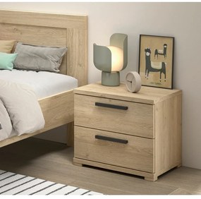 Детско нощно шкафче в естествен цвят Sam – Vipack