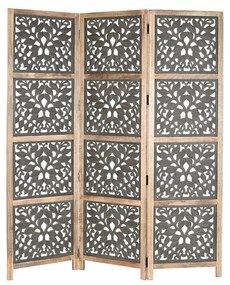 Параван DKD Home Decor Гранитогрес Дърворезба Дърво манго 150 x 3 x 180 cm