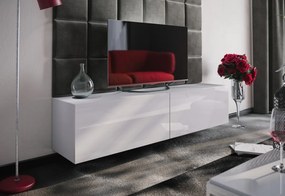 Мебели за холELPASO 12, бял/бял гланц