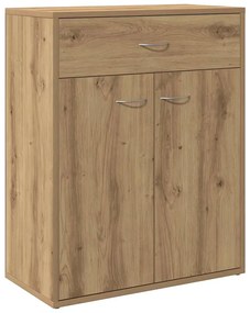 855897 vidaXL Сайдборд, дъб артизан, 60x30x75 см, инженерно дърво