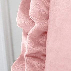 Кадифена декоративна възглавница 43x43 cm Velvet Double Frill – Catherine Lansfield