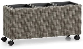 Сива градинска саксия Natural - Bonami Essentials