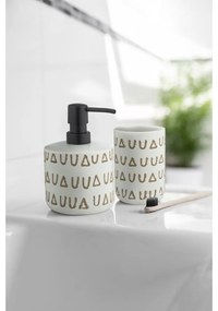 Бежова керамична чаша за четки за зъби Avila - Wenko