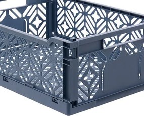 Детска сгъваема щайга atmosphera, Arry, Син, 40×30×15 cm