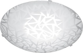 Плафониера ВИТРАЖ LED, ø400, бял мат, 24W, 4000K
