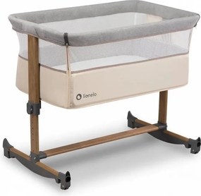 Lionelo - Бебешко креватче 3 в 1 LEONIE сиво/бежово