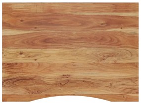 370175 vidaXL Плот за бюро, 100x80x2,5 см, правоъгълен, масивно дърво акация
