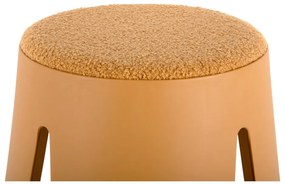 Пластмасова табуретка в цвят охра и жълто Savor - Leitmotiv