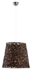 Пендел CANNUCIA 1xE27/15W/230V кафяв